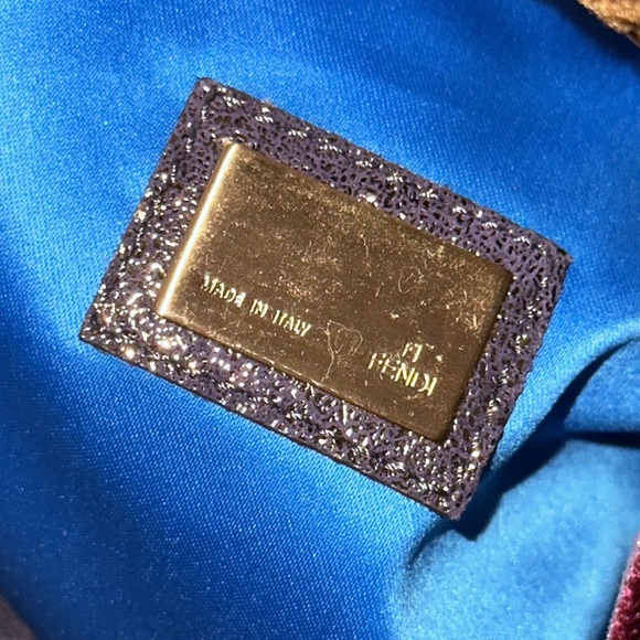 Fendi squirrel embellished velvet spy bag rare limited edition handbag hobo - Picture 14 of 16